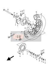 Roue arrière