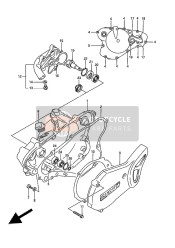 1134102B42, Copertura Frizione, Suzuki, 0