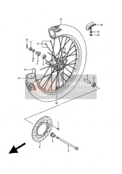 Roue avant