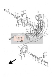 Roue arrière