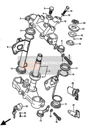 5621127100, Soporte Manillar Derecho, Suzuki, 0