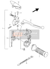 5710013610, Case Assy, Throttle, Suzuki, 0