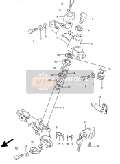 0155010357, Bearing Bolt, Suzuki, 2