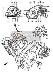 2764144B01, Plaat,Geleider, Suzuki, 2