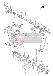 015700512B, Lagerpen, Suzuki, 2