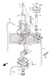 0949174003, Hoofdsproeier, Suzuki, 1