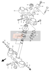 5862105D00, Guide, Hose Lower Lh, Suzuki, 0