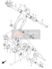 6231705D00, Spacer, Front, Suzuki, 1