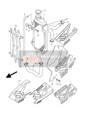 6867003BE0YHS, Tape, Radiator Cover Lh, Suzuki, 0