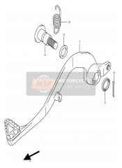 4310003B10, Pedal Assy, Brake, Suzuki, 0