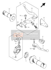 5750028C42, Levier Complet, Suzuki, 0