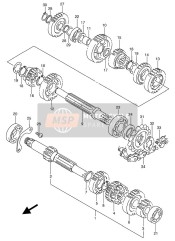 0926220110, Cojinete, 20X47X10.5, Suzuki, 2