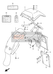 6332003D03, Reinforcement,  Extension, Suzuki, 0