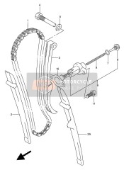 1277114D01, Guide,Cam Chain, Suzuki, 0