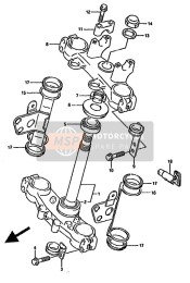 5145303D10, Guide, Cable Lh Lower, Suzuki, 1