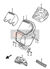 5181114A3030H, Huis,Koplamp, Suzuki, 0