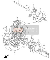 Roue arrière