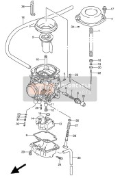 021127516B, Locking Screw, Suzuki, 1