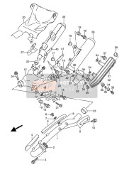 1471031D50, Guard, Muffler Rh, Suzuki, 0