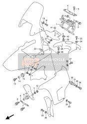 0913905021, Schroef, Suzuki, 1