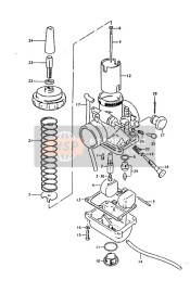 Carburettor (RM50N,RM50T,RM50X)
