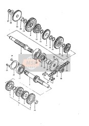 2751119700, Ritzel, Suzuki, 0