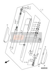 5117103B50, .Spring, Front (K=0.28), Suzuki, 1