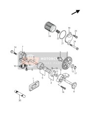 1632149H00, Gear, Oil Pump Idle (NT:25), Suzuki, 0