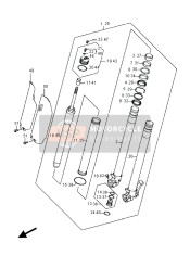 Ammortizzatore forcella anteriore