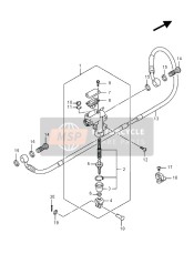 6948028H11, Hose, Rr. Brake, Suzuki, 0