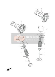 1271028H50, Albero Camme, Suzuki, 0