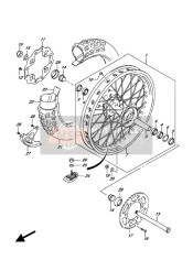 6410010H10, Rueda Trasera, Suzuki, 0