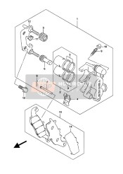 Bremssattel vorne