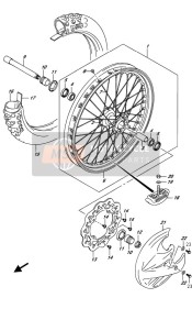 5511046K00, Tire,Front, Suzuki, 0