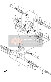 6231737K10, Distanziale, Suzuki, 0