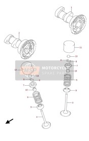 Camshaft & valve