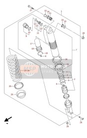 REAR SHOCK ABSORBER