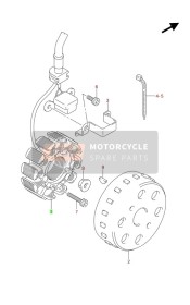 3210128HA1, Stator Assy,Magneto, Suzuki, 0