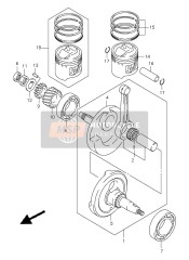 1226105210, Masse Gauche, Suzuki, 0