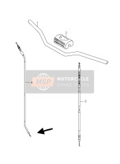 5830037F21, Transmission Gaz, Suzuki, 0