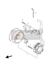 3237110H00, Clamp, Magneto Lead, Suzuki, 0