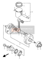 0926318016, Bearing, Piston Pin, Suzuki, 1