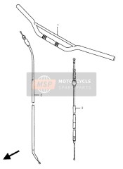 5821037E00, Koppelingskabel, Suzuki, 0