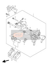 6910035G20999, Pinza Freno, Suzuki, 0