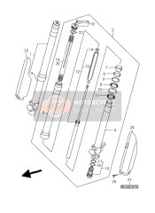 Ammortizzatore forcella anteriore