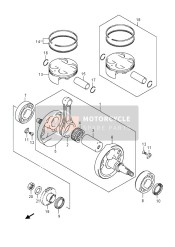 1220028H20, Crankshaft Assy, Suzuki, 0