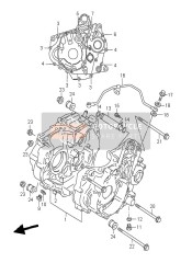 015001220B, Lagerpen, Suzuki, 1