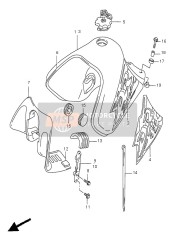 4420013831, Fuel Cap, Suzuki, 1