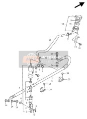 6960032E00, Cylinder Assy,Rear Master, Suzuki, 0