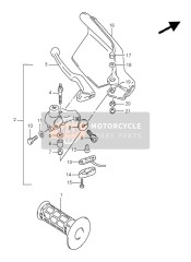 LINKER HANDHEBEL